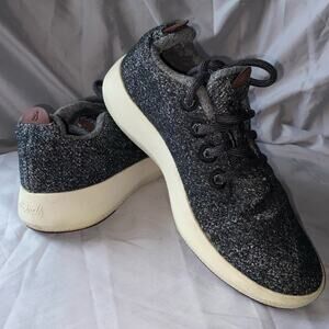 Allbirds Wool Runners Mizzles Woman SZ 7 Sneaker Shoes Gray Athletic‎ Comfort